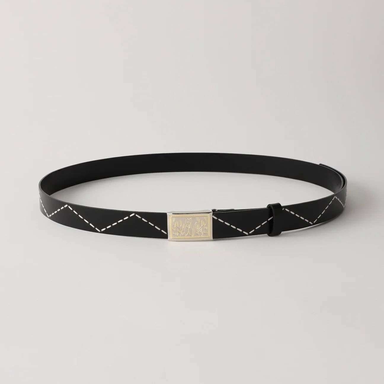 【残りわずか】Picturesque Ojisan Belt With Embroidery