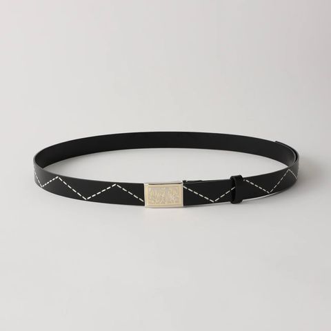 【残りわずか】Picturesque Ojisan Belt With Embroidery