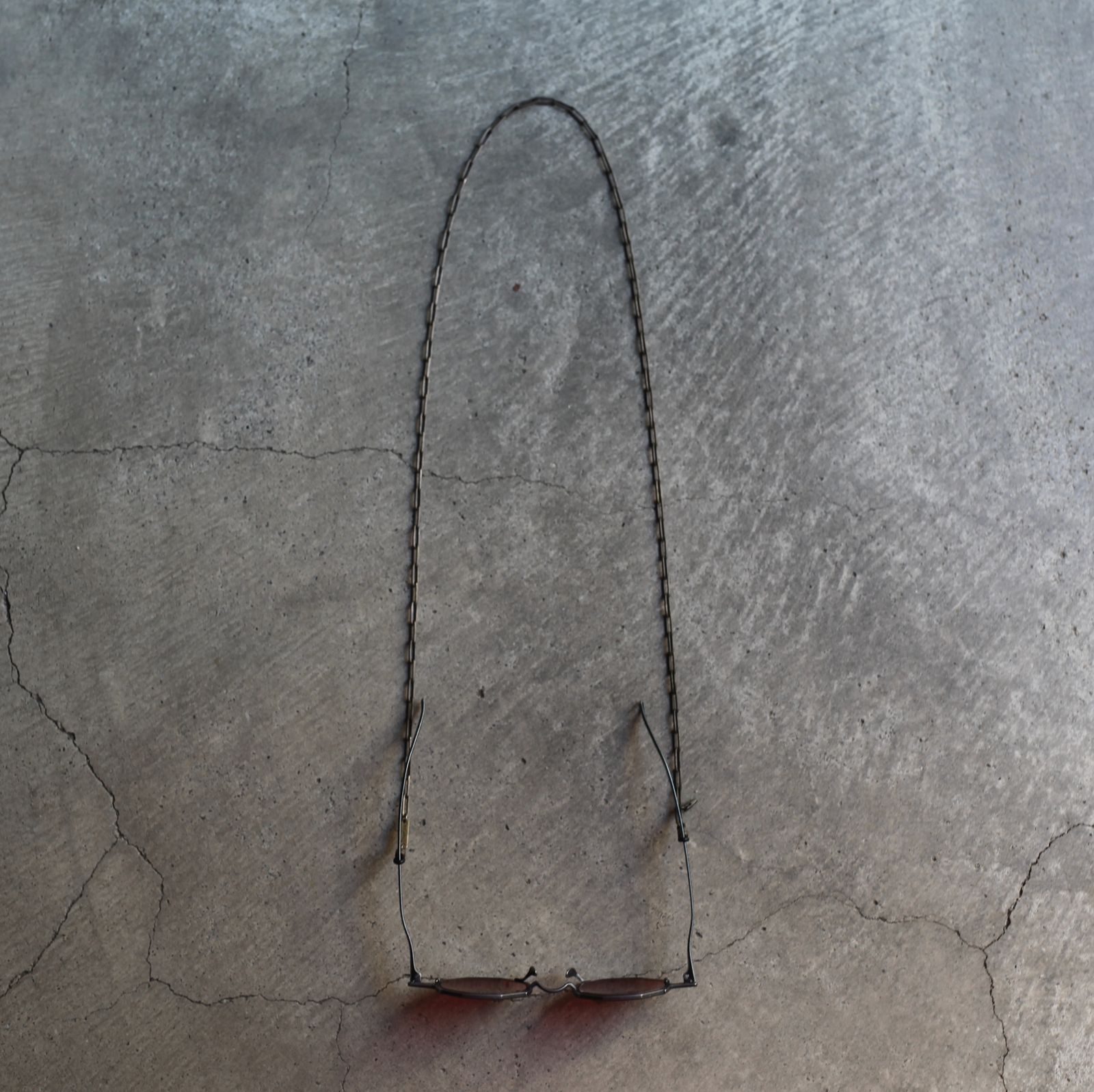 【残り一点】Eyewear Chain002(GRAY COPPER)