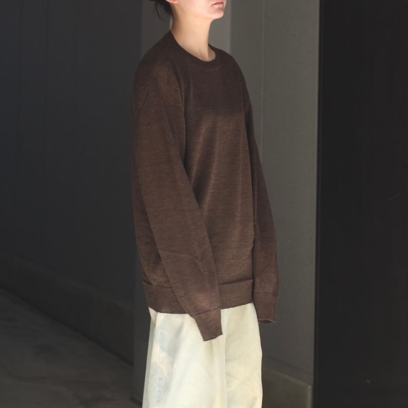 【残り一点】Wholegarment Wool Sheer P/O