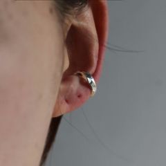 【お取り寄せ注文可能】Crockery Ring Ear Cuff(SILVER)