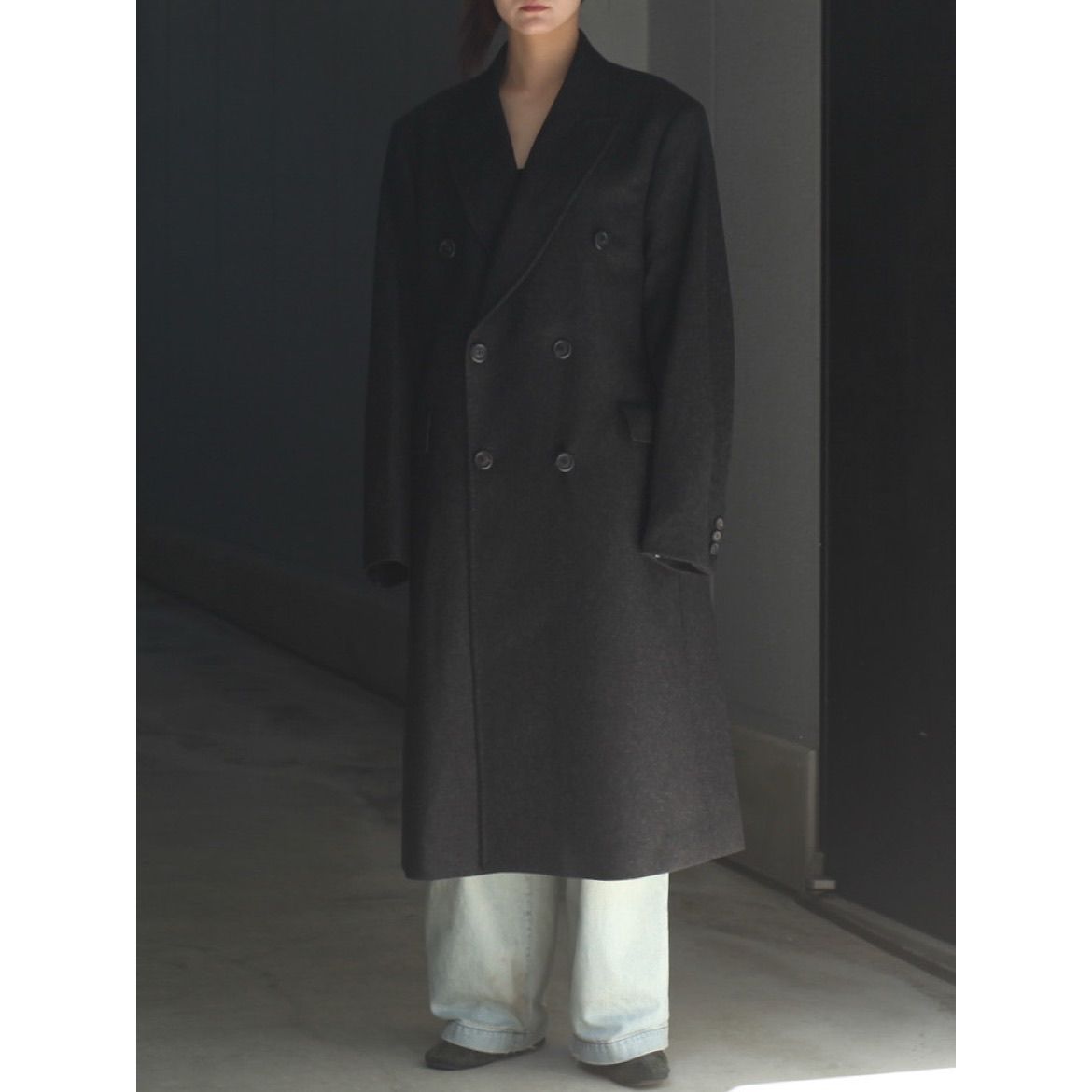 our legacy ホエールコート OUR LEGACY アワーレガシー FW25 WHALE COAT / BLK - NUBIAN