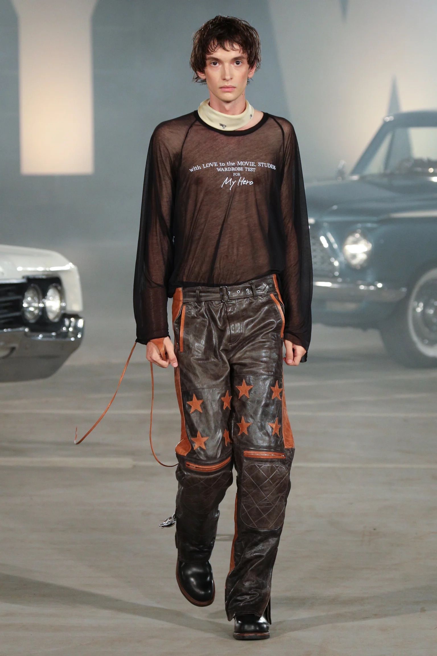 DAIRIKU MY HERO ニット・セーター アイボリー/ブラック DAIRIKU MY HERO[RUNWAY] | ACRMTSM ONLINE STORE