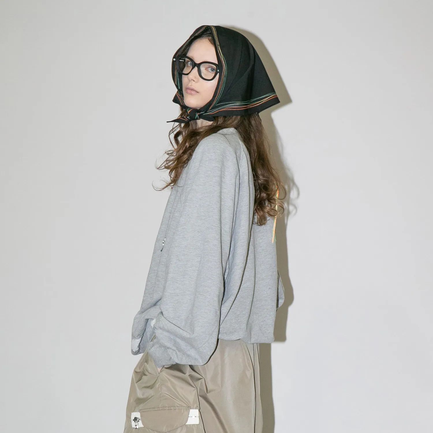 【残り一点】ロゴ刺繍スウェット