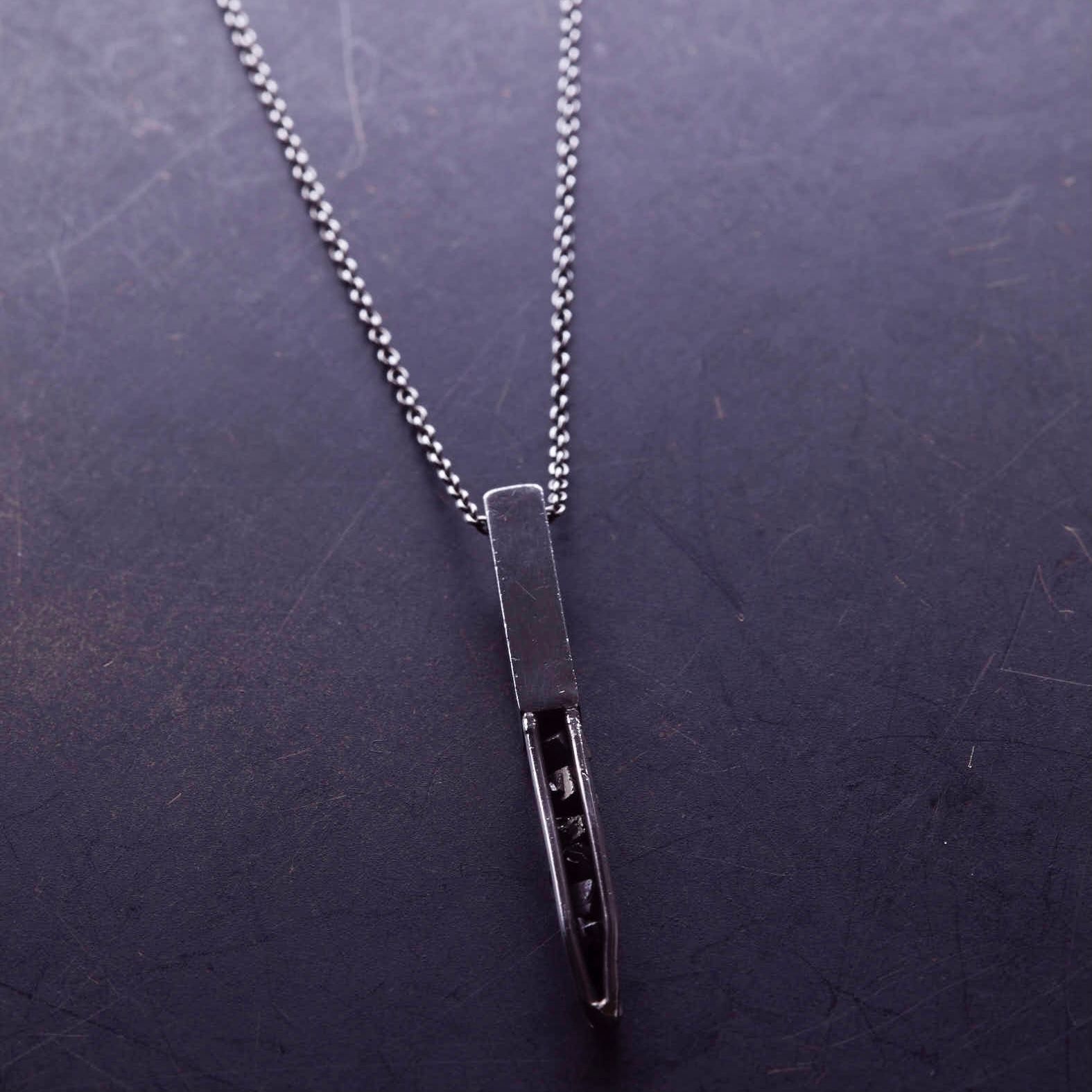 iolom - 【お取り寄せ注文可能】Pillar Cage Iron Pyrites Necklace