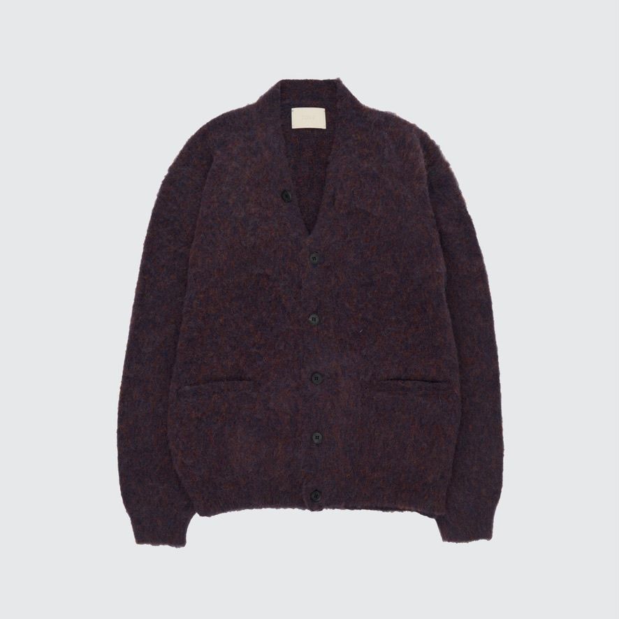 【残り一点】3color Mix Baby Alpaca Cardigan