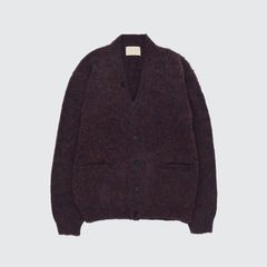 【残り一点】3color Mix Baby Alpaca Cardigan