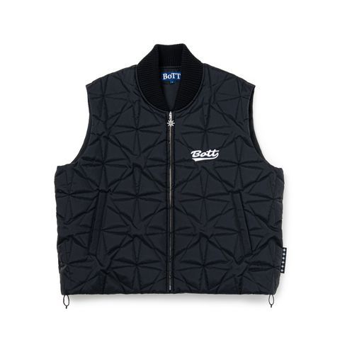 【残り一点】Sparkle Quilted Vest