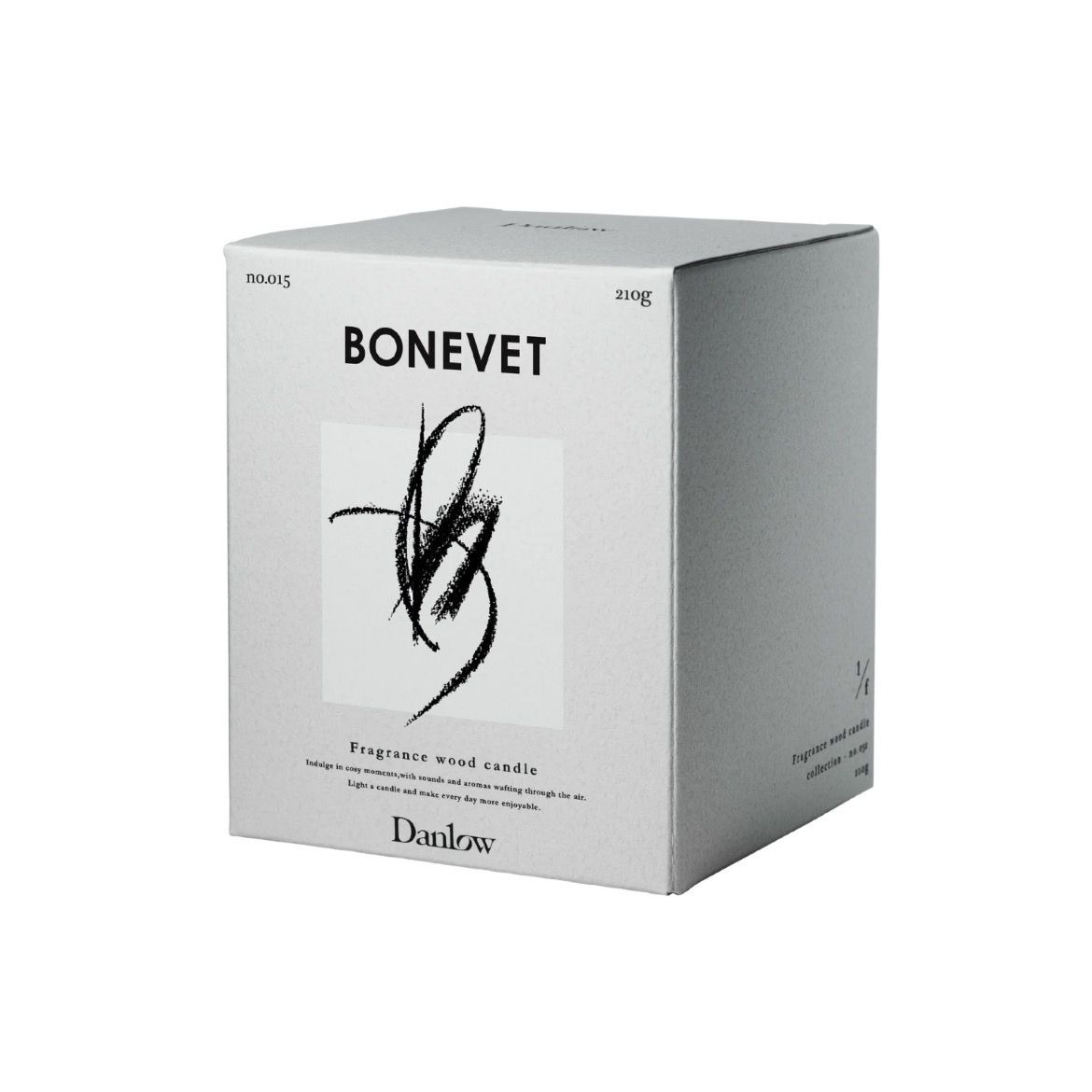 【残りわずか】Fragrance Wood Candle(BONEVET)