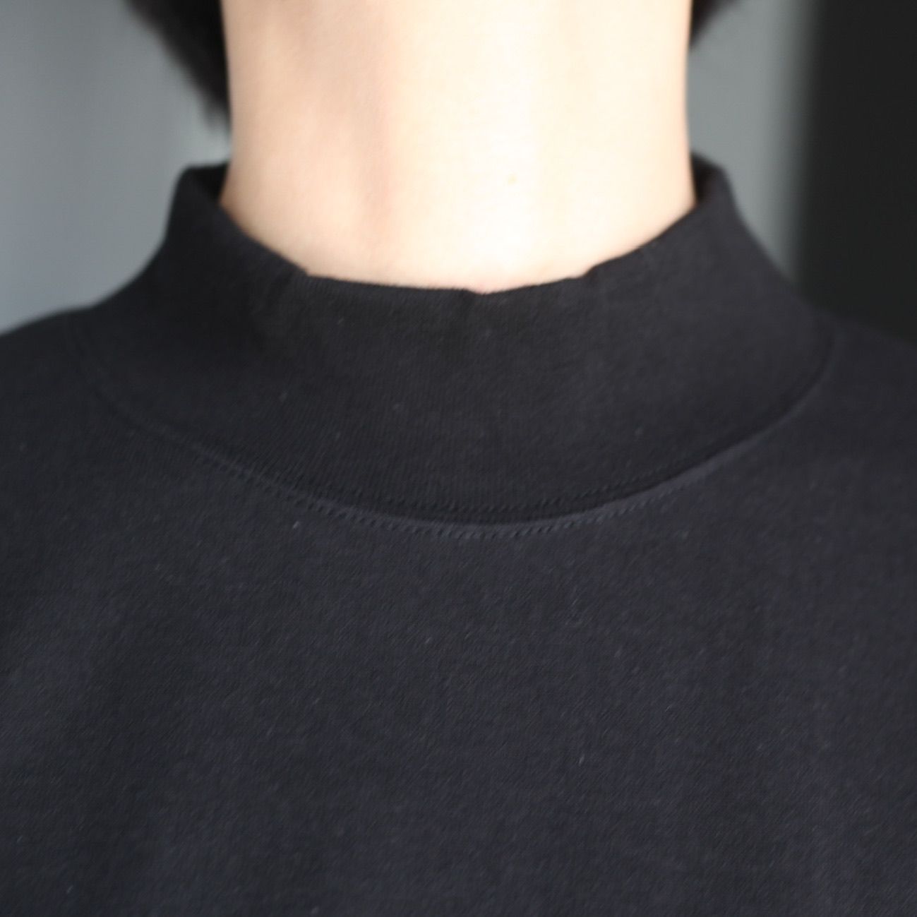 【残り一点】L/S Mock Neck - M