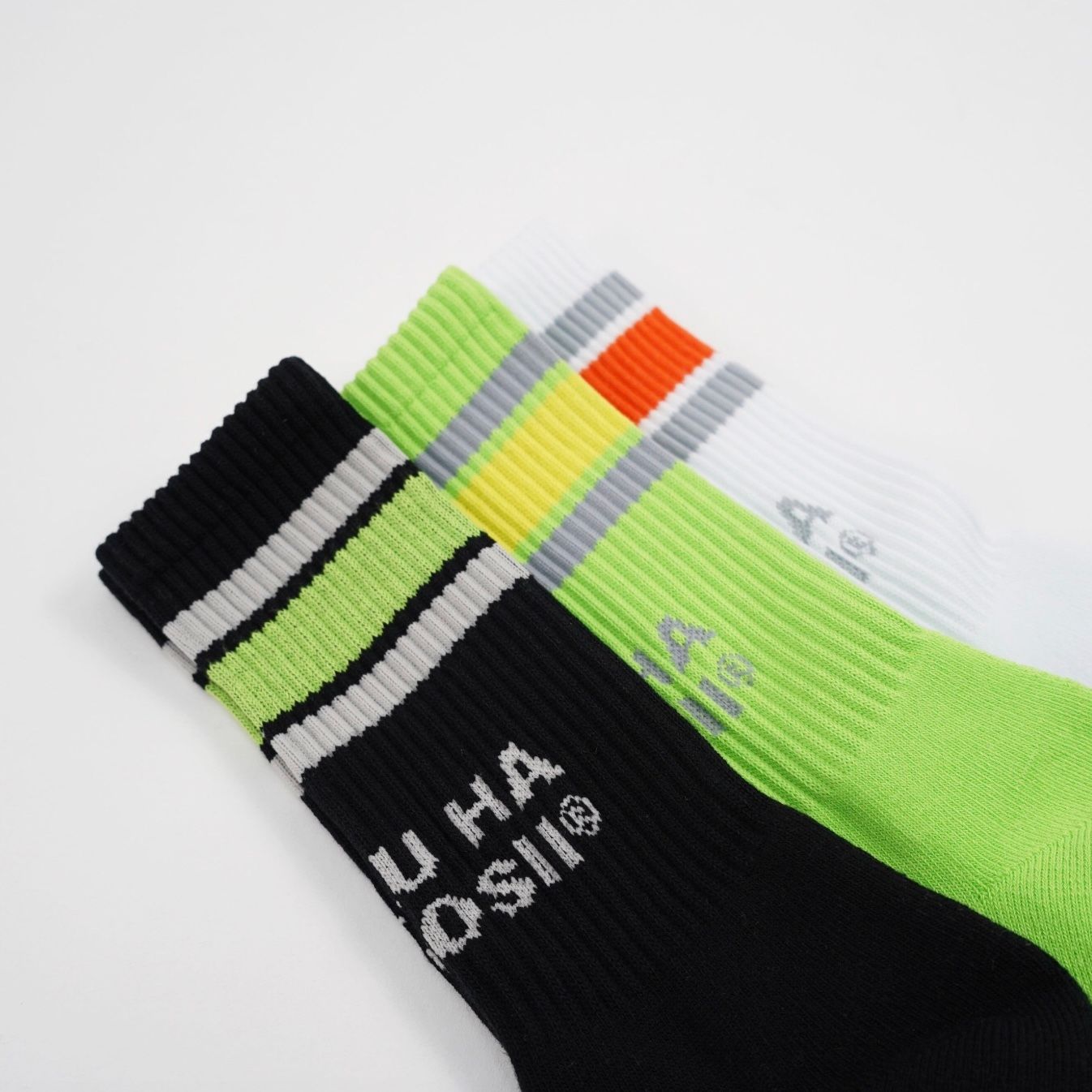【残りわずか】Boku Tano Socks(3LINE PILE CREW)