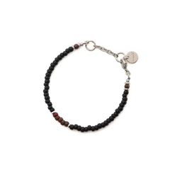 【残り一点】ビーズブレスレット_C(RED)