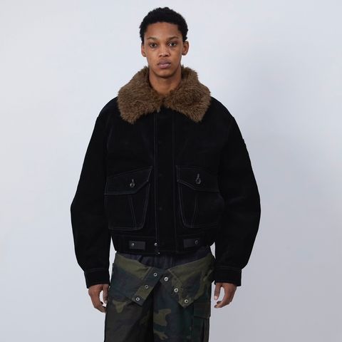 【残り一点】Mikoos Velvet Bomber Jacket