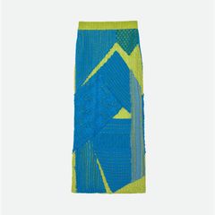 【残り一点】Patchwork I Line Knit Skirt
