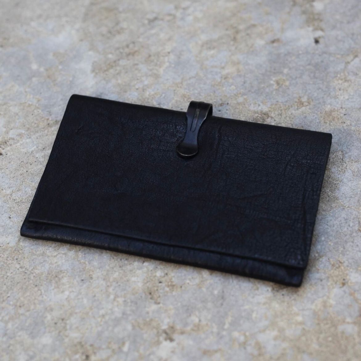 【お取り寄せ注文可能】Leather Combi Bag(BLACK)