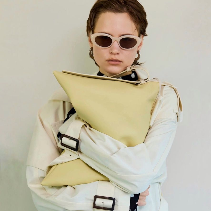 【残り一点】スクエアトートバッグ