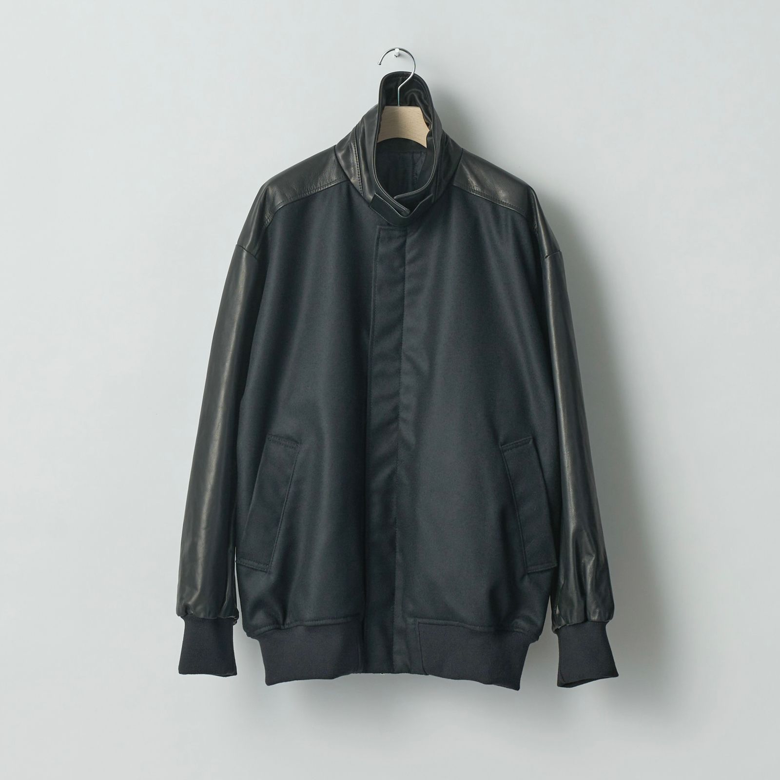 stein - 【残り一点】Leather Combination Studium Jacket | ACRMTSM