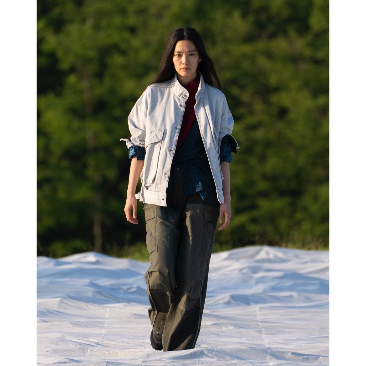 【残り一点】Connected Double Knee Cargo Pants