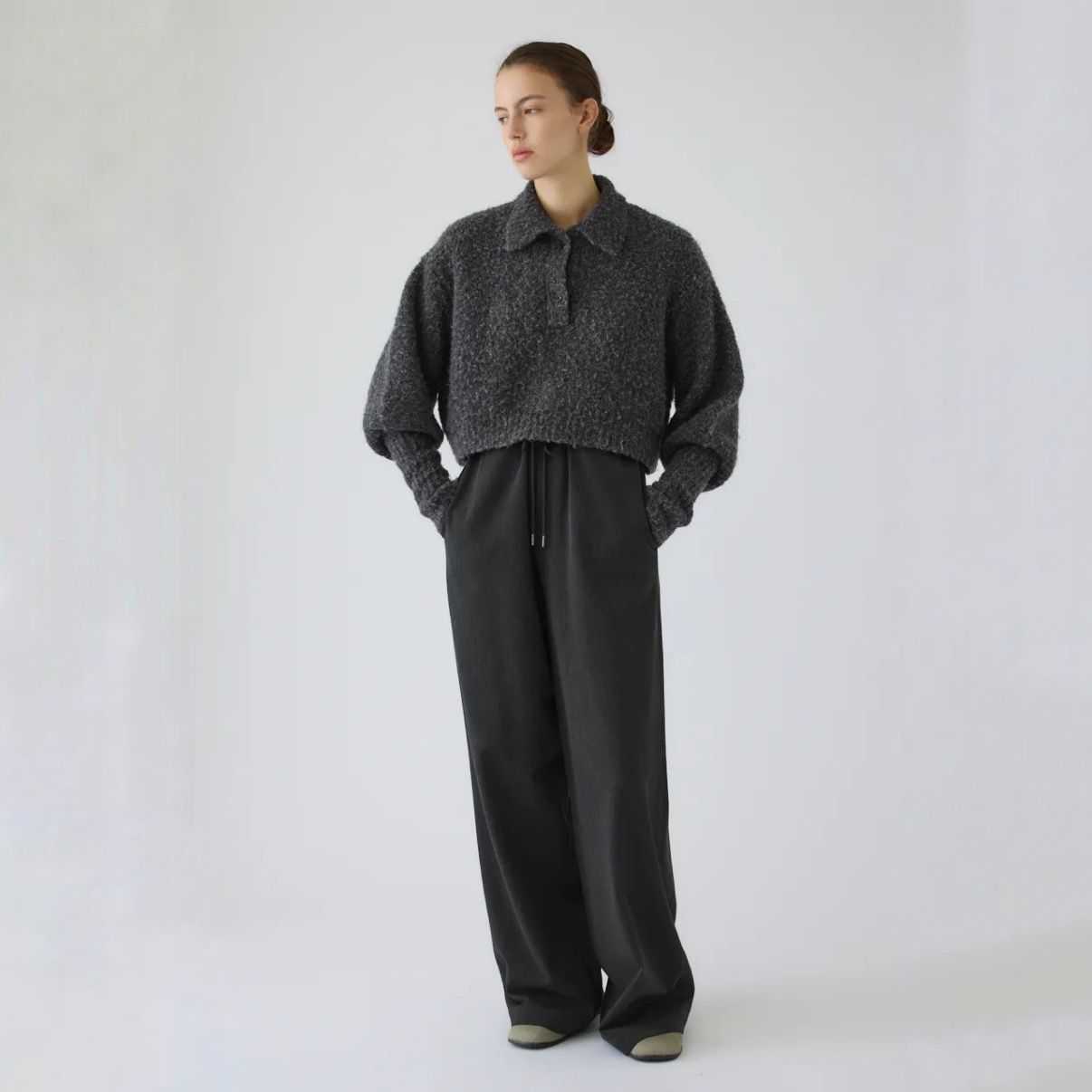 【残り一点】Boucle Short Knit