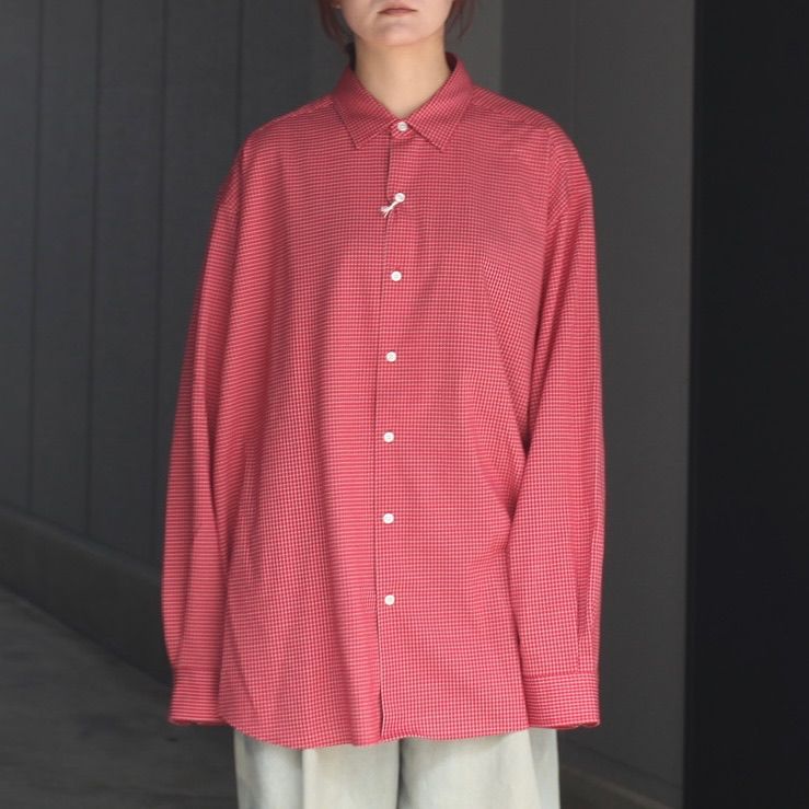 【残り一点】36G Atmosphere Check Shirt