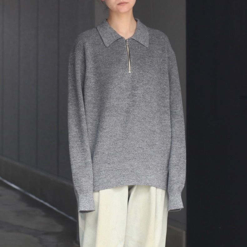 【残り一点】Aze Half Zip-up P/O