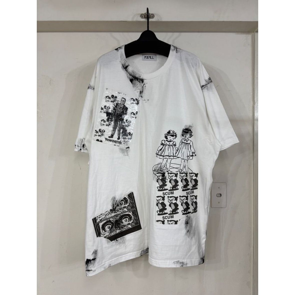 【残り一点】Paper Bonding Rubber Coating T-Shirt