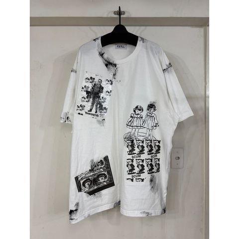【残り一点】Paper Bonding Rubber Coating T-Shirt