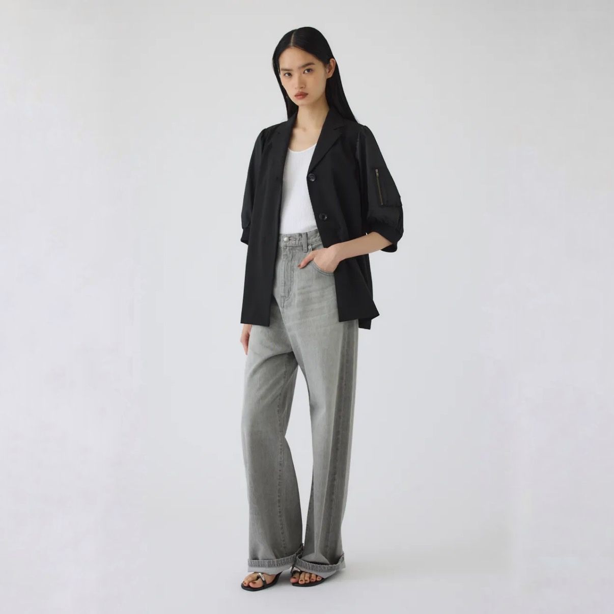 【残り一点】Middle Straight Light Denim