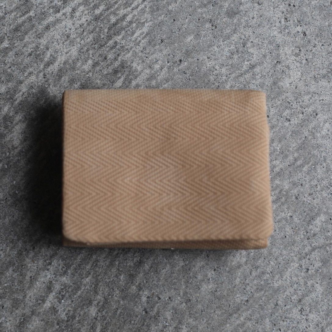 【残り一点】Frame Trifold Wallet(ODD_COW HERRINGBONE)