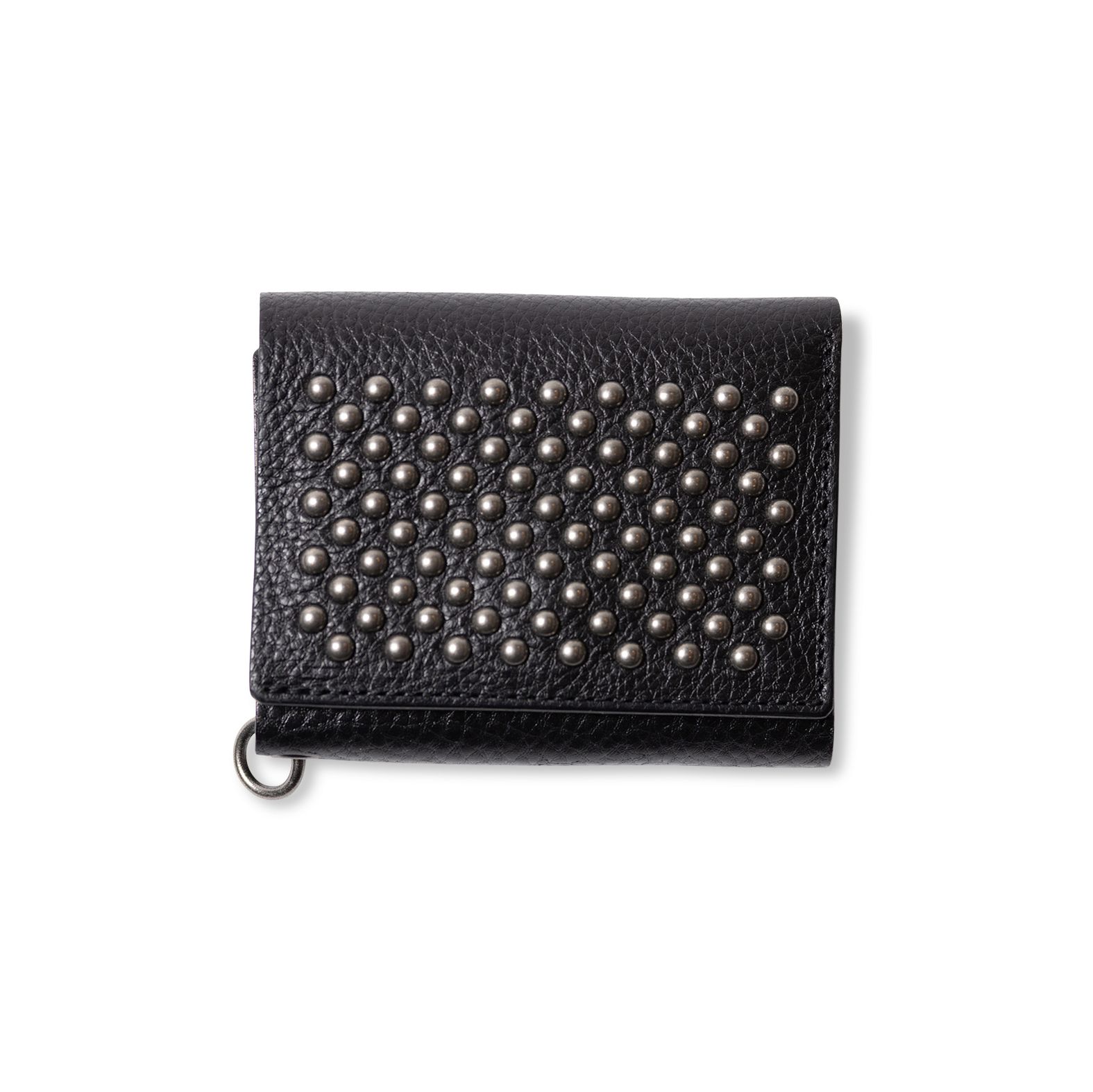 【再販売通知受付可能】Round Studs Leather Multi Wallet