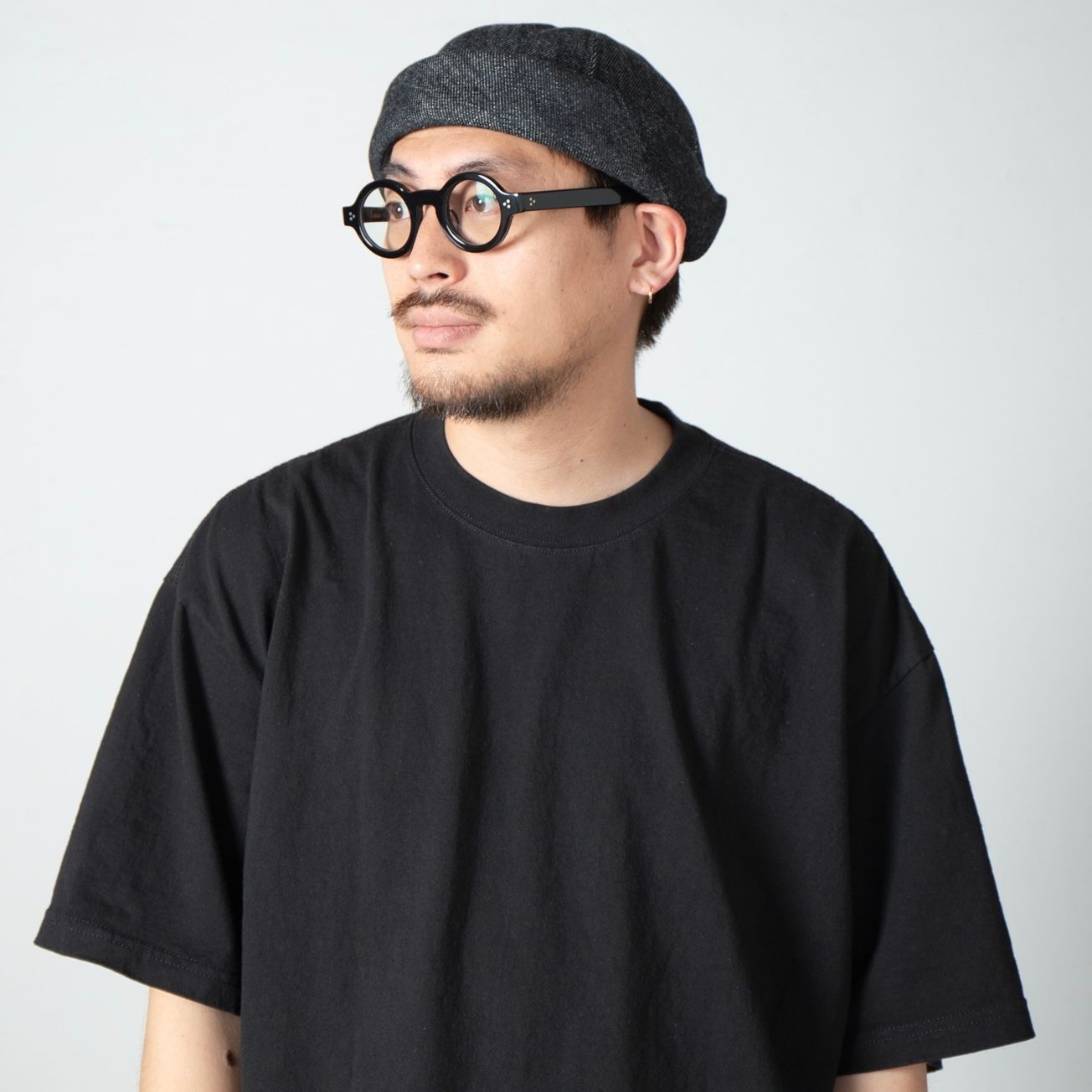 【残り一点】Denim Roll Cap