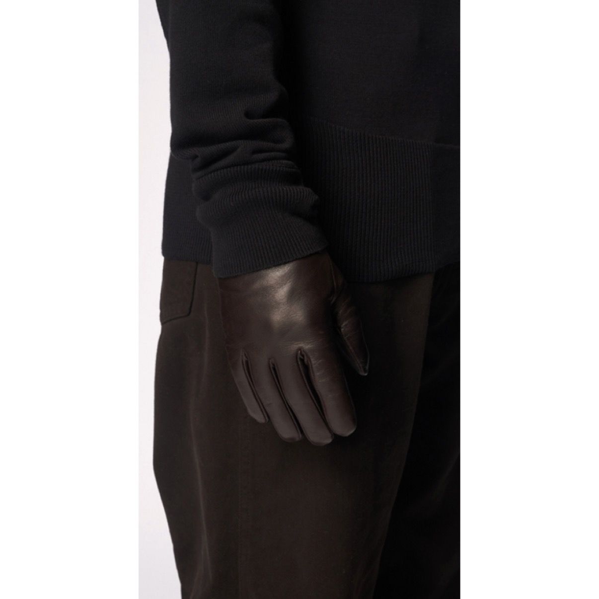 【残り一点】Curved Gloves(BROWN)