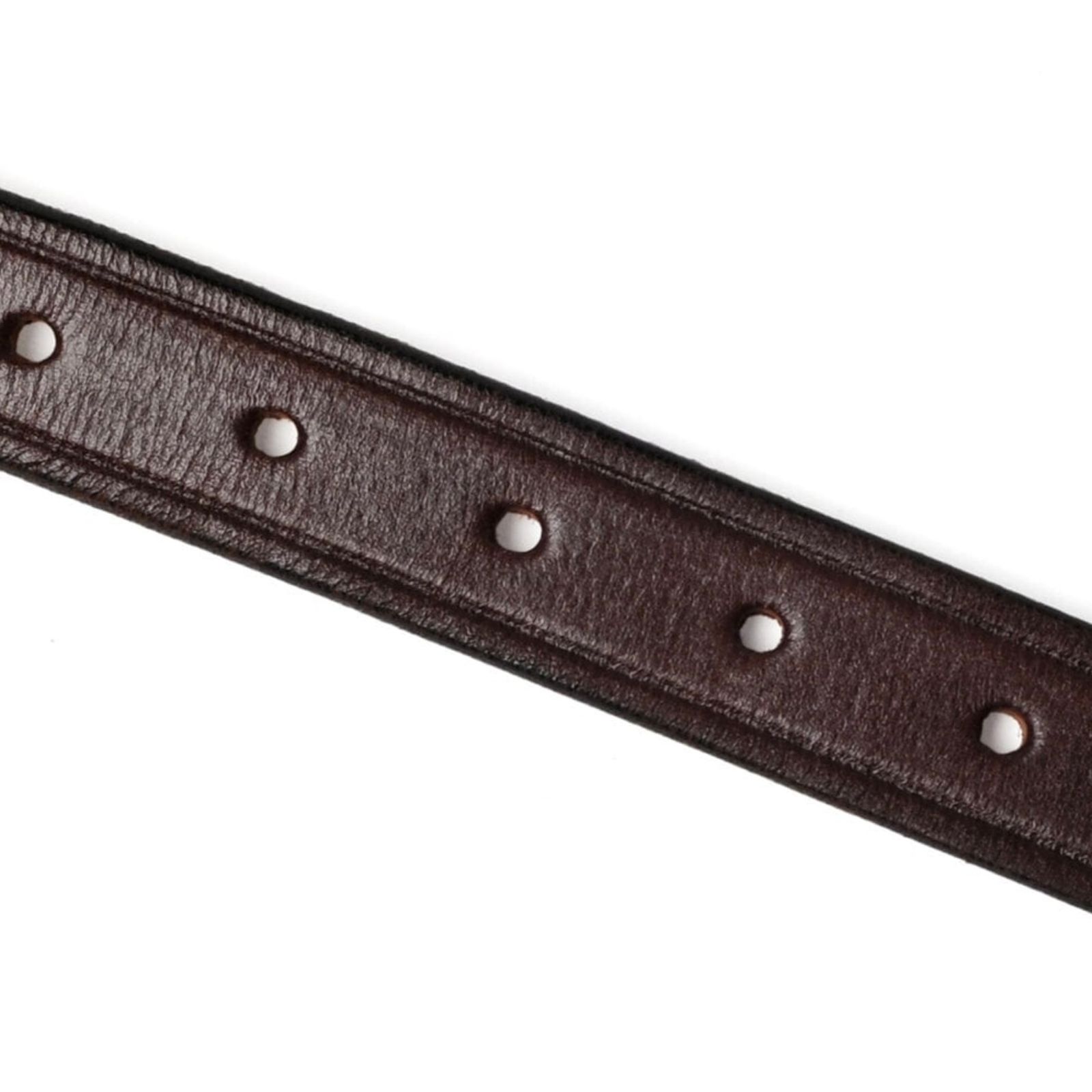 TORY LEATHER - 【残りわずか】3-Piece Silver Buckle Belts(HAVANA