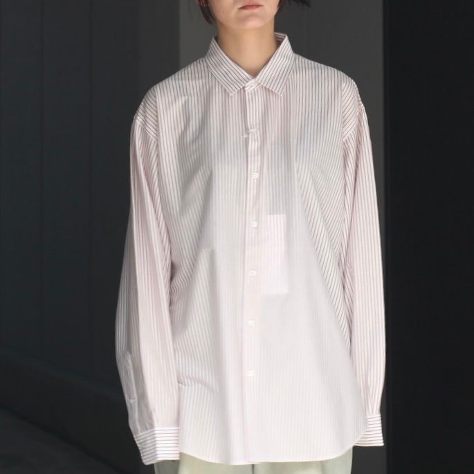 【残り一点】46G Atmosphere Stripe Shirt