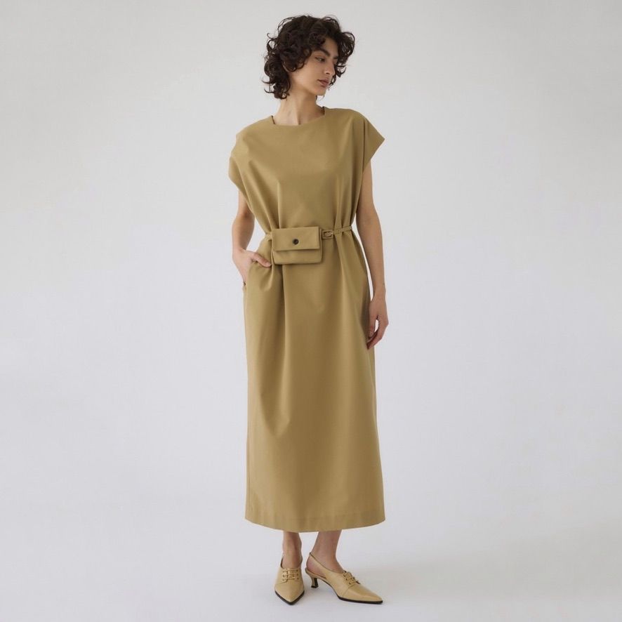 【残り一点】Pochette Belt Set Boat Neck OP