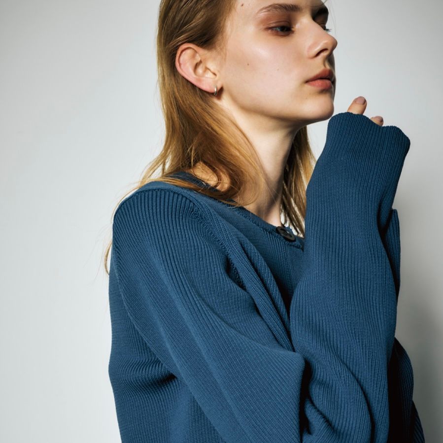 【残り一点】Sporty Chic Knit Set Up