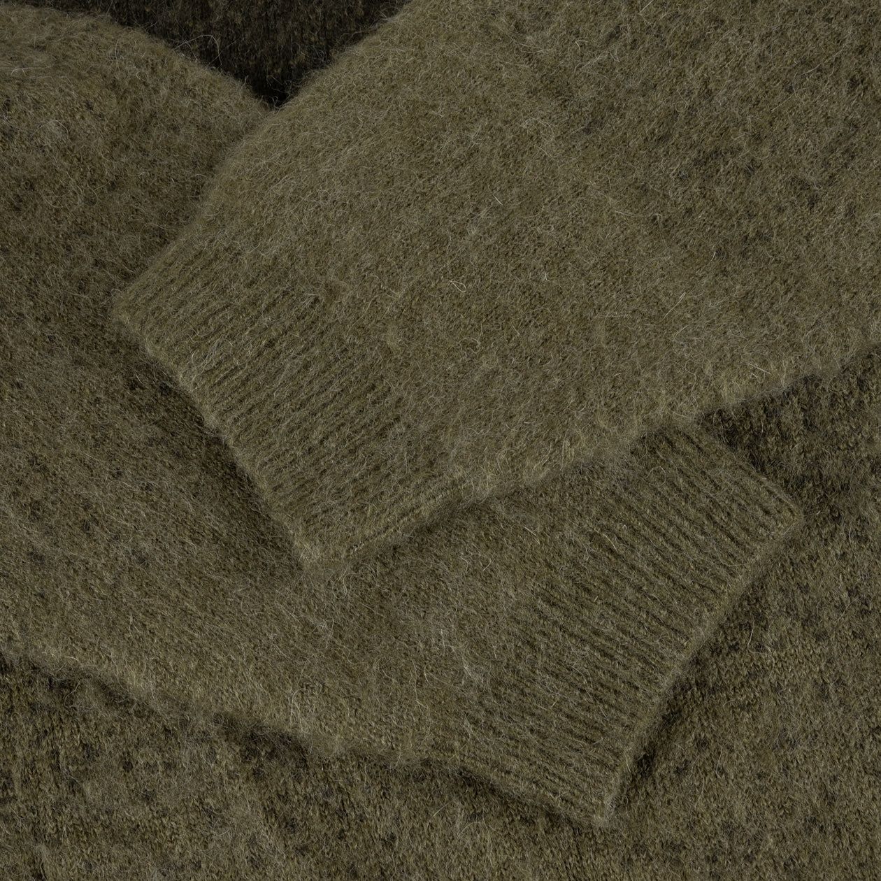 【残りわずか】Mohair Double Zip Knit