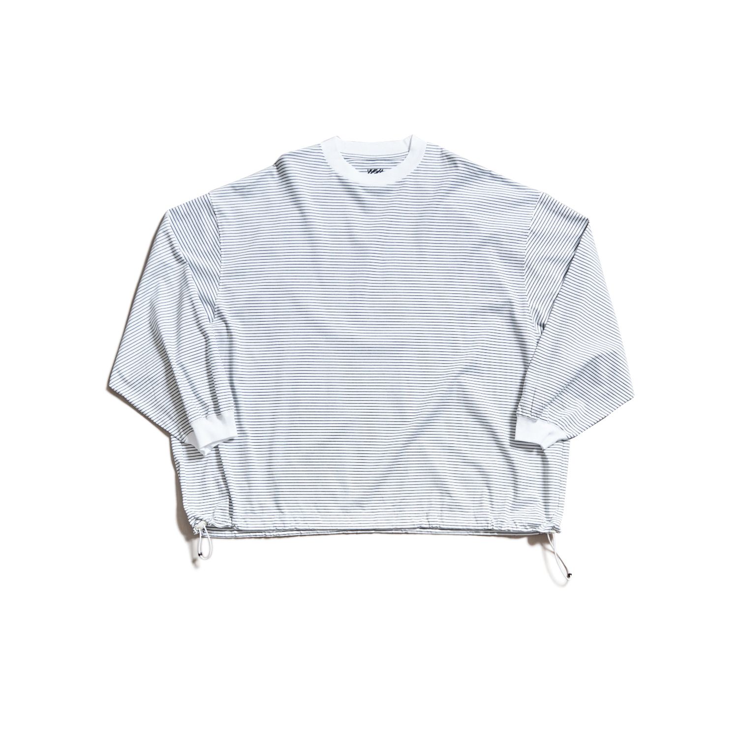 is-ness - 【再販売通知受付可能】Balloon Border Long Sleeve T-shirt 