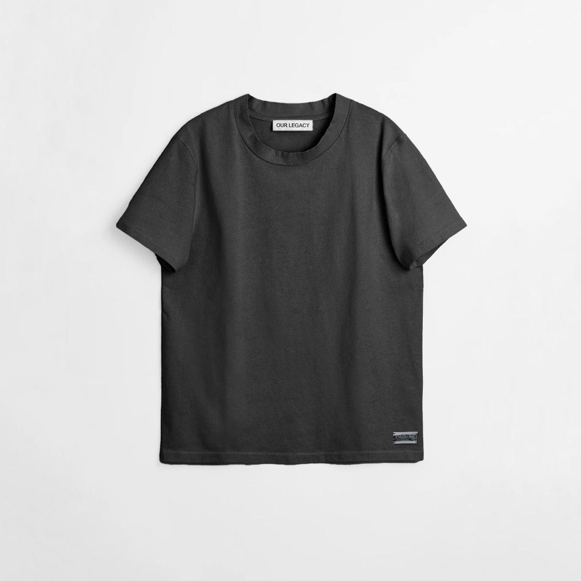 【シワ加工がアクセント】OUR LEGACY BLISS Tシャツ OUR LEGACY: カーキ Bliss Tシャツ | SSENSE 日本