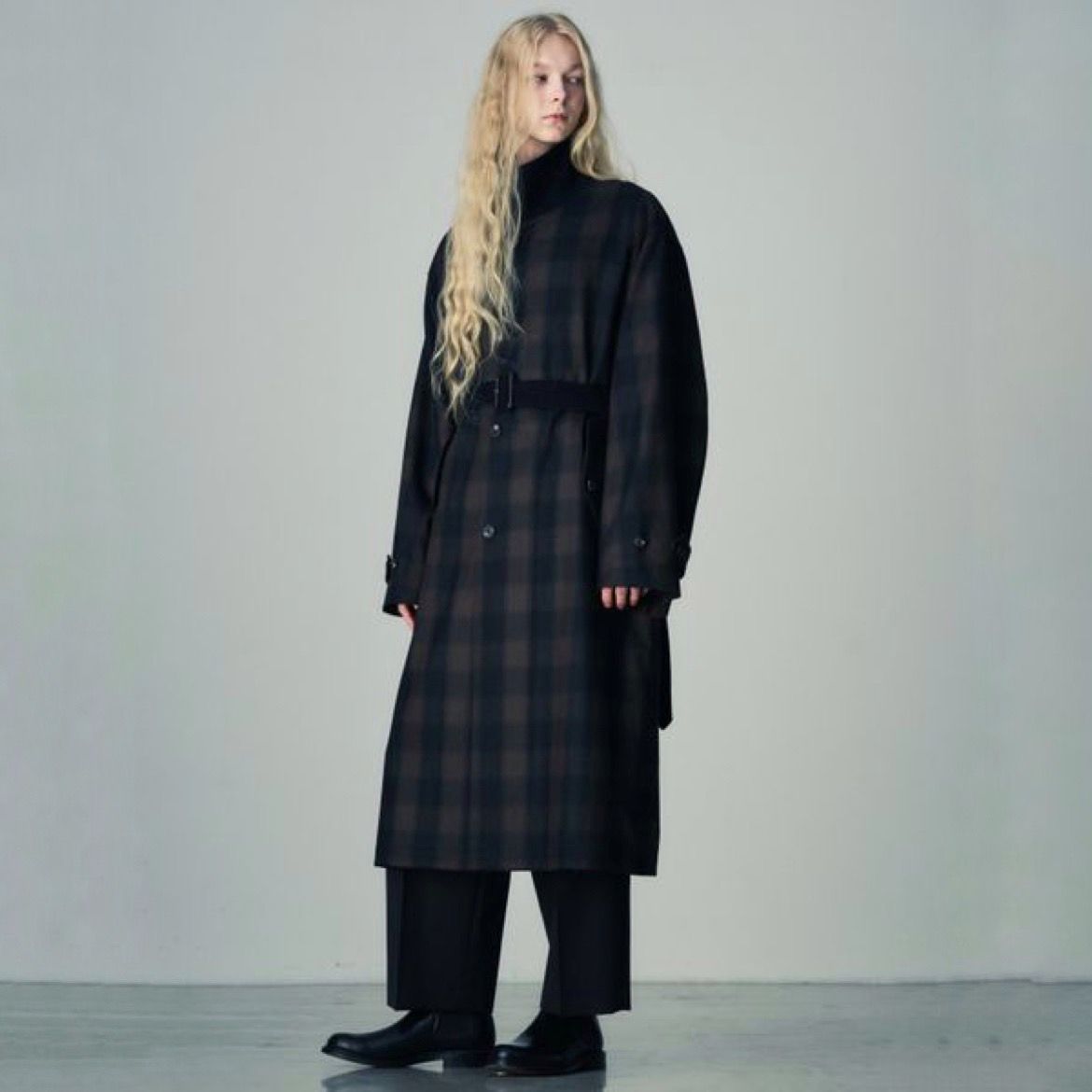 stein - 【残り一点】Overlapped Balmacaan Coat | ACRMTSM ONLINE STORE