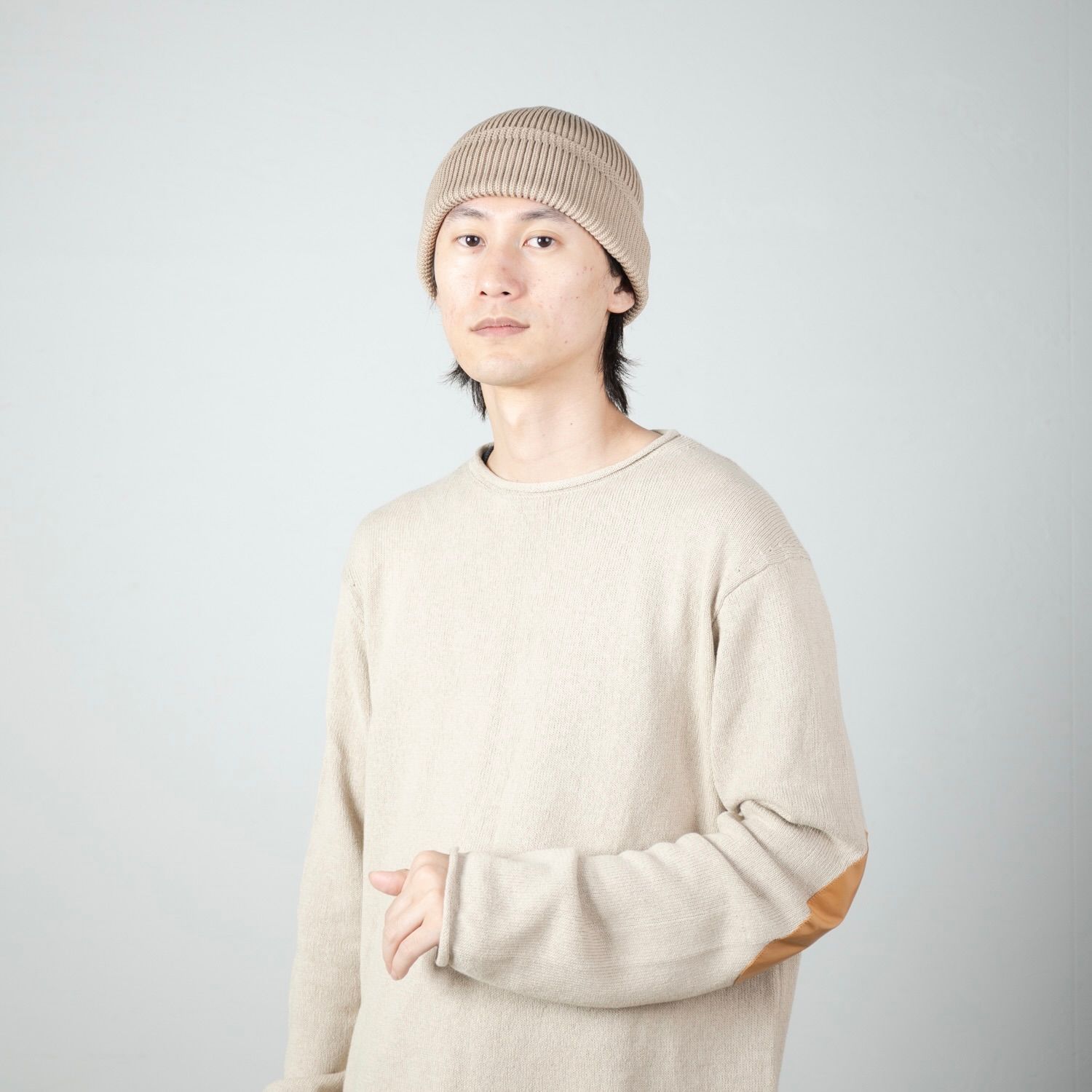 【残り一点】Cotton Acrylic Knit Beanie