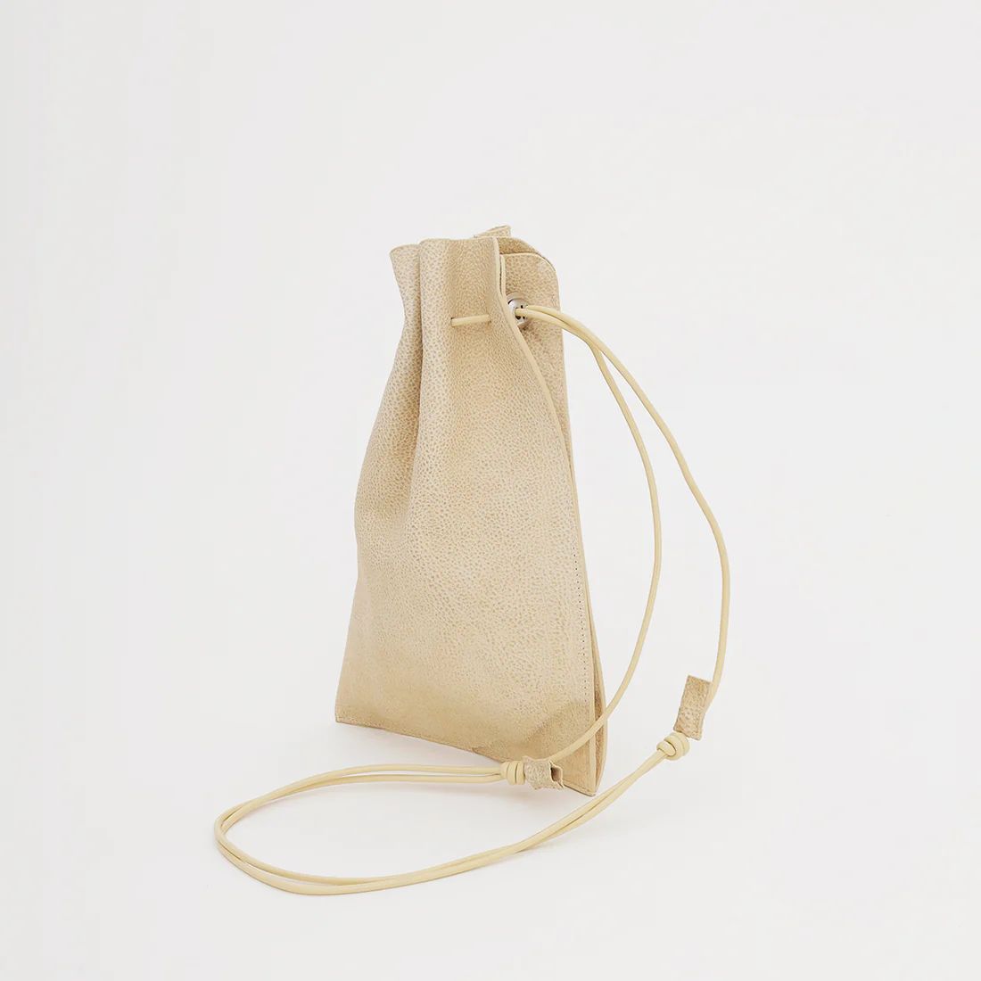 【残りわずか】Herrie Kinchaku Pouch_PM(SHIRO)
