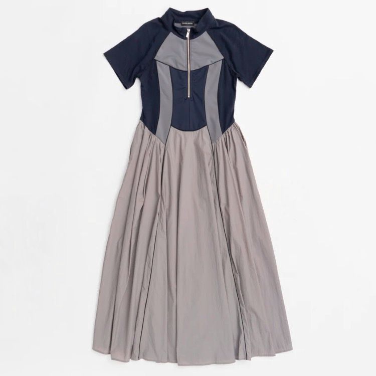 【残り一点】Zip Up Volume Dress