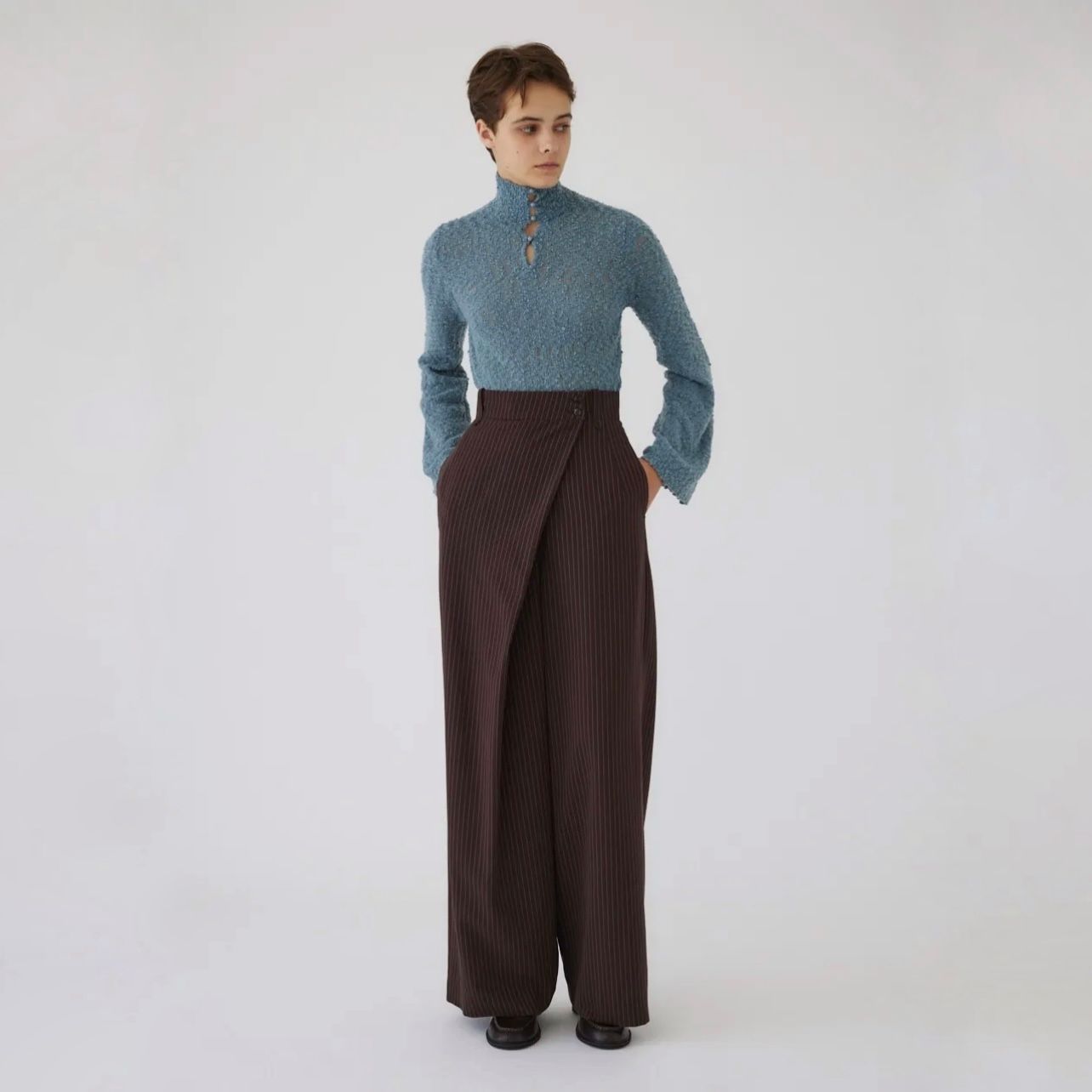 【残り一点】Loop Yarn 2way Tops