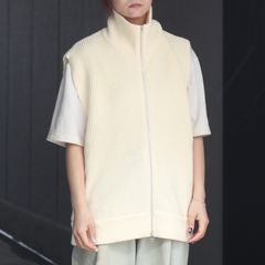 【残り一点】Diagonal Striped Drivers Knit Vest