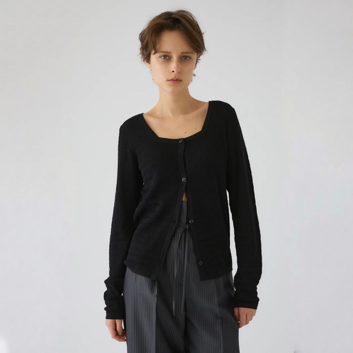 【残り一点】Tuck Rib Knit CD