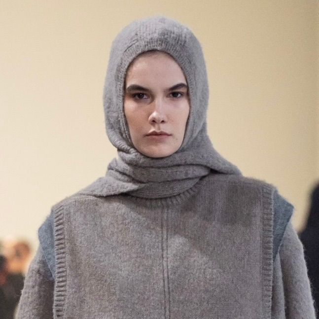 【残りわずか】Wool/Alpaca Milled Knit Balaclava