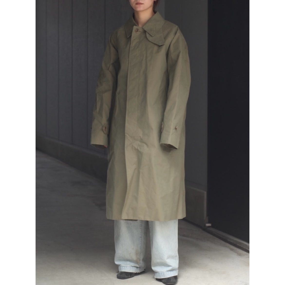 UNIVERSAL PRODUCTS - 【残り一点】Master Shield Balmacaan Coat | ACRMTSM ONLINE  STORE