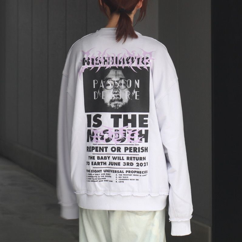 【残りわずか】×NISHIMOTO IS THE MOUTH Cotton Classic Crewneck Sweater