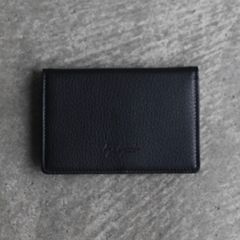 【残りわずか】マチ付き名刺入れ(SHRINK LEATHER)
